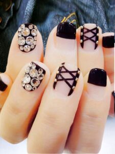Festival nail design